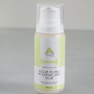 Natural Hand Cream with Goat Milk & Hemp Oil