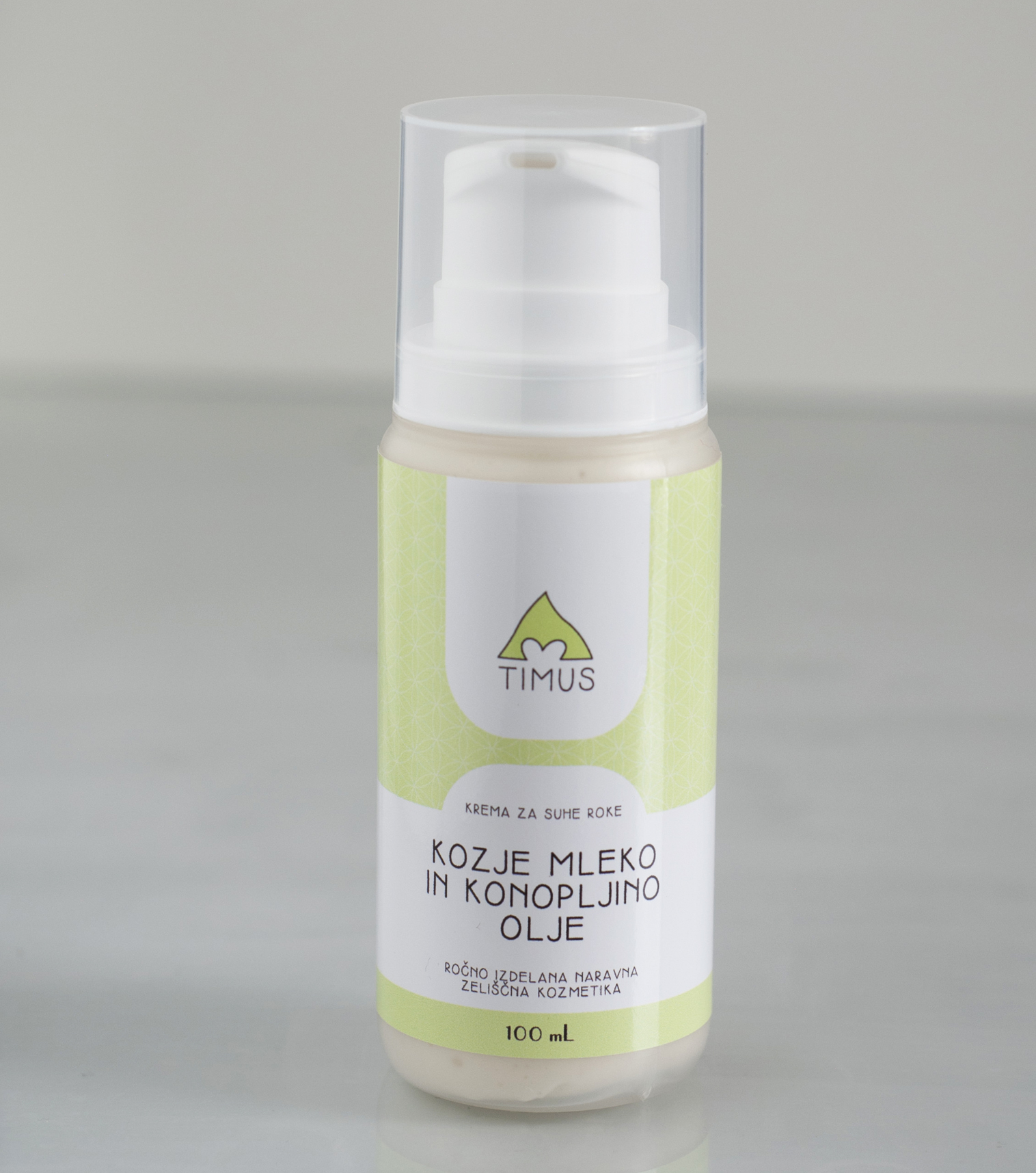 Natural Hand Cream with Goat Milk & Hemp Oil