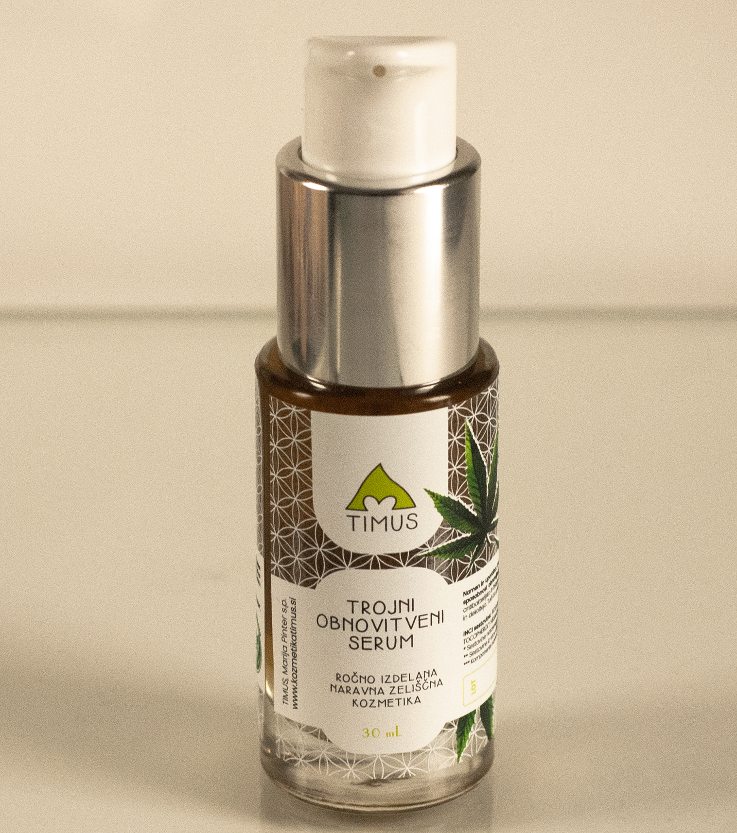 Natural Serum for Skin Without Shine